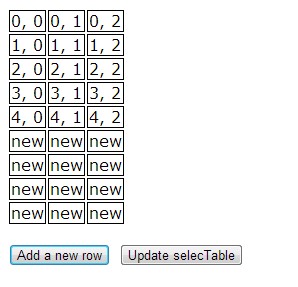 jQuery selectable